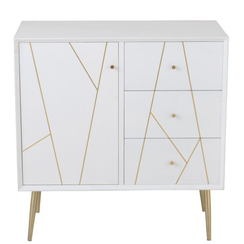 Sideboard Lines mit 3 Schubladen und 1 Tür