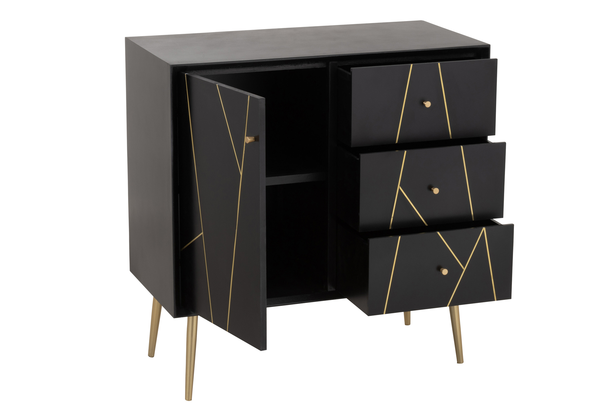 Schrank Lines mit 3 Schubladen und 1 Tür – Bild 8