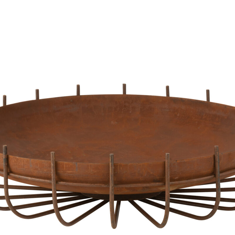 Feuerkorb groß Rostoptik