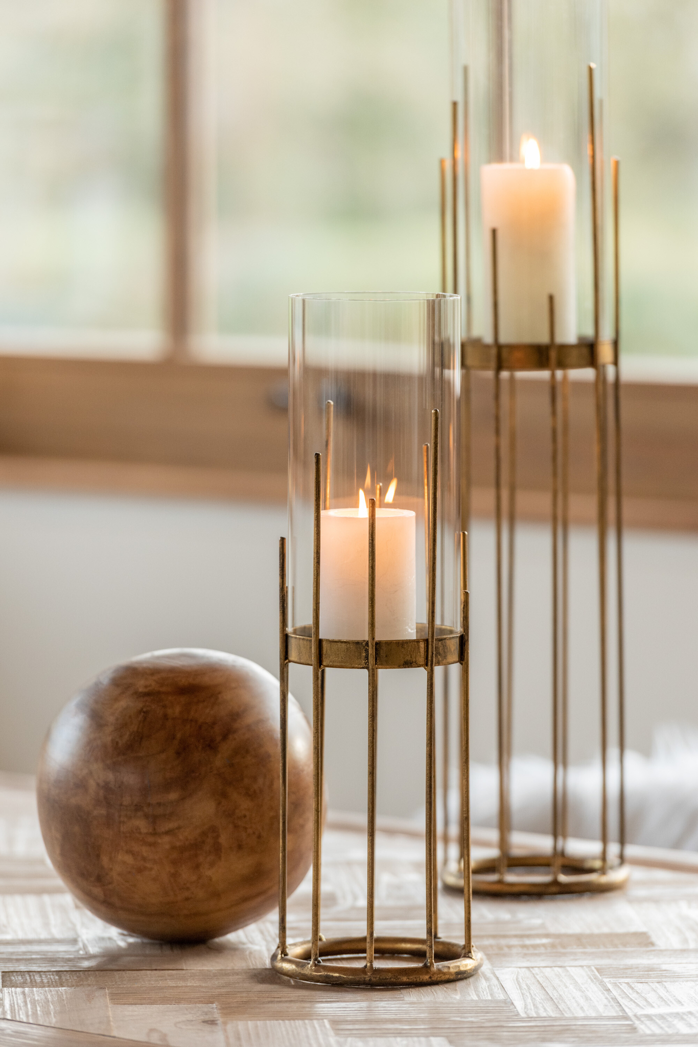 Kerzenhalter Zylinder Metall – Bild 3