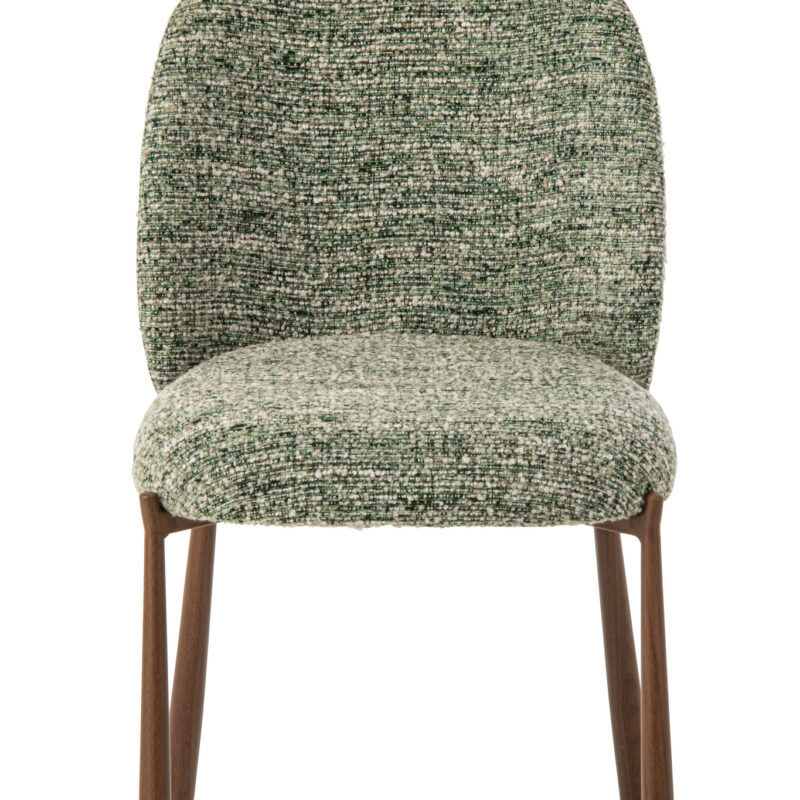 Esszimmerstuhl Olive mit Metallgestell