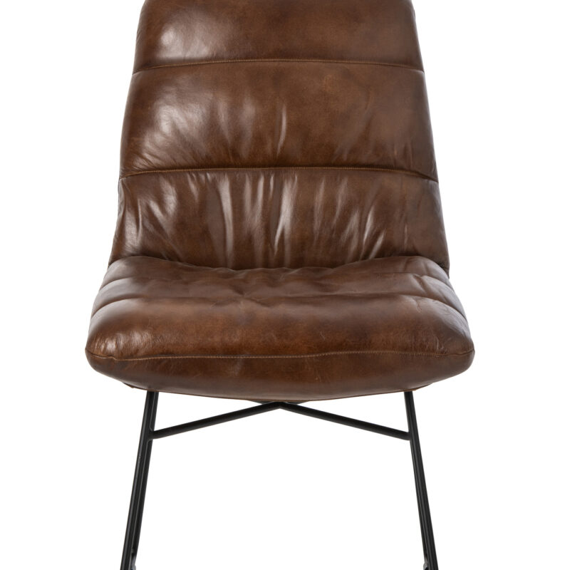 Esszimmerstuhl aus Leder