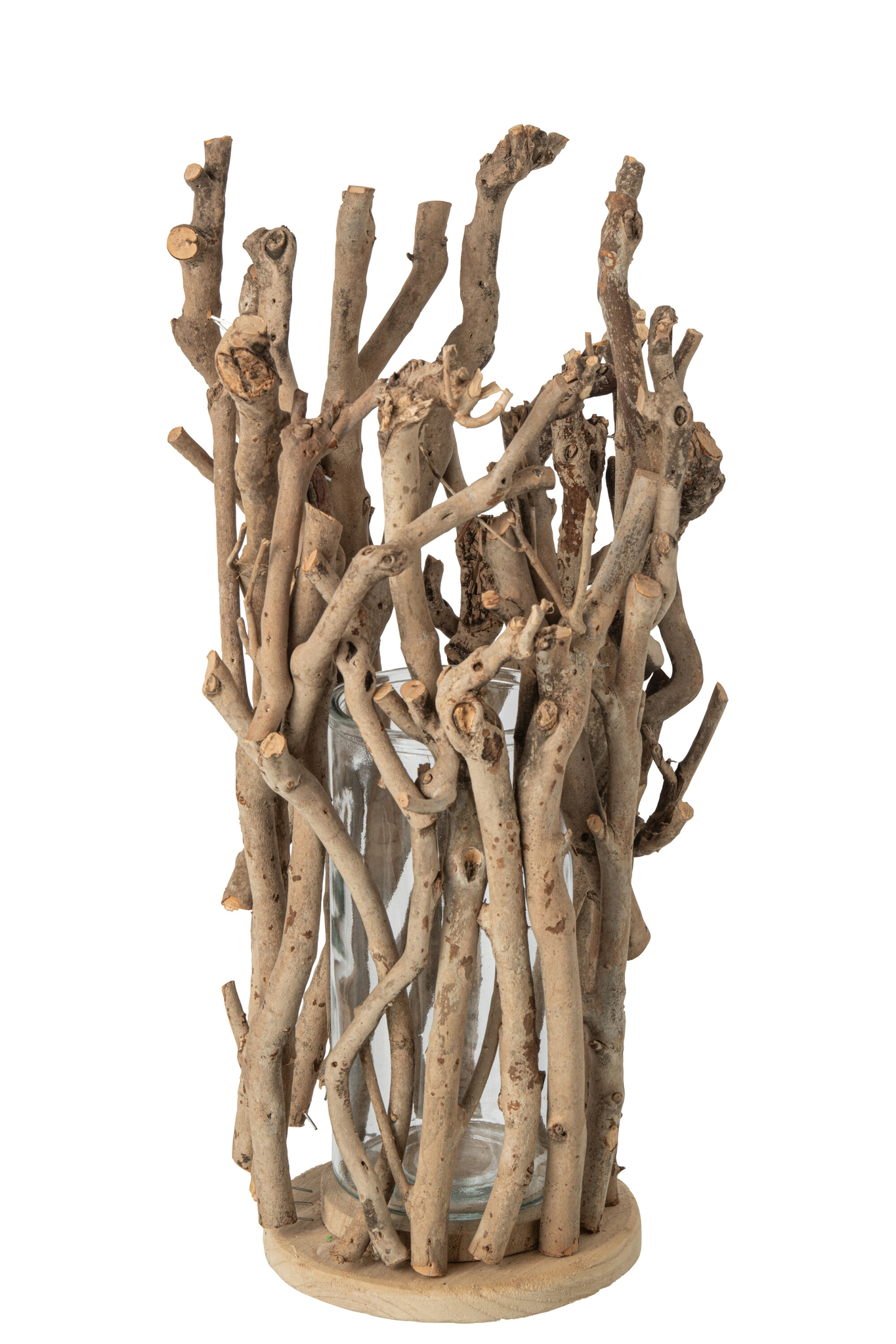 Kerzenhalter Twig Teebaumholz Natur – Bild 3
