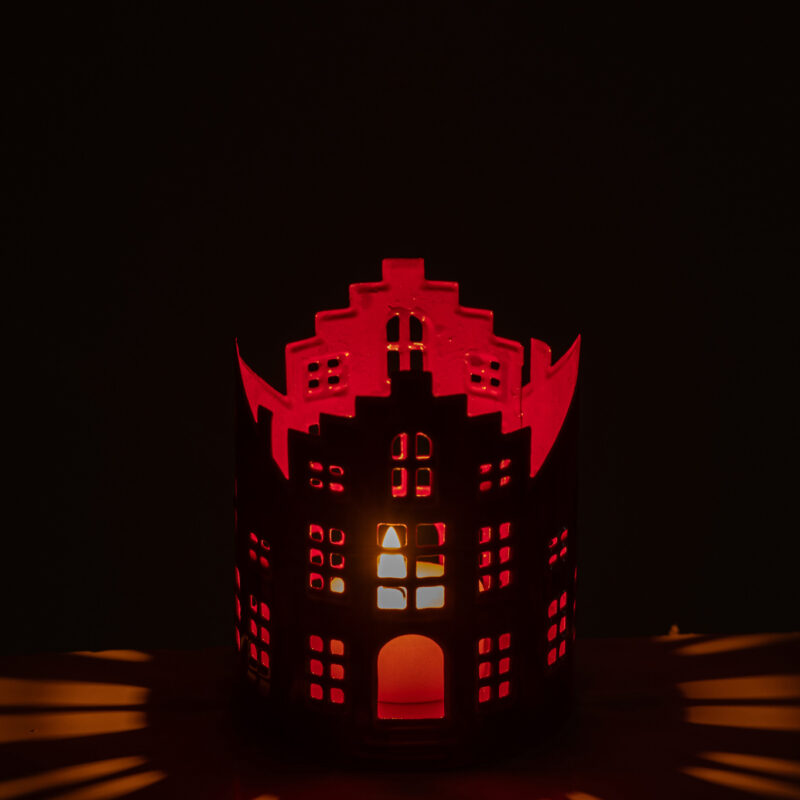 Laternenhaus Iron Fuchsia