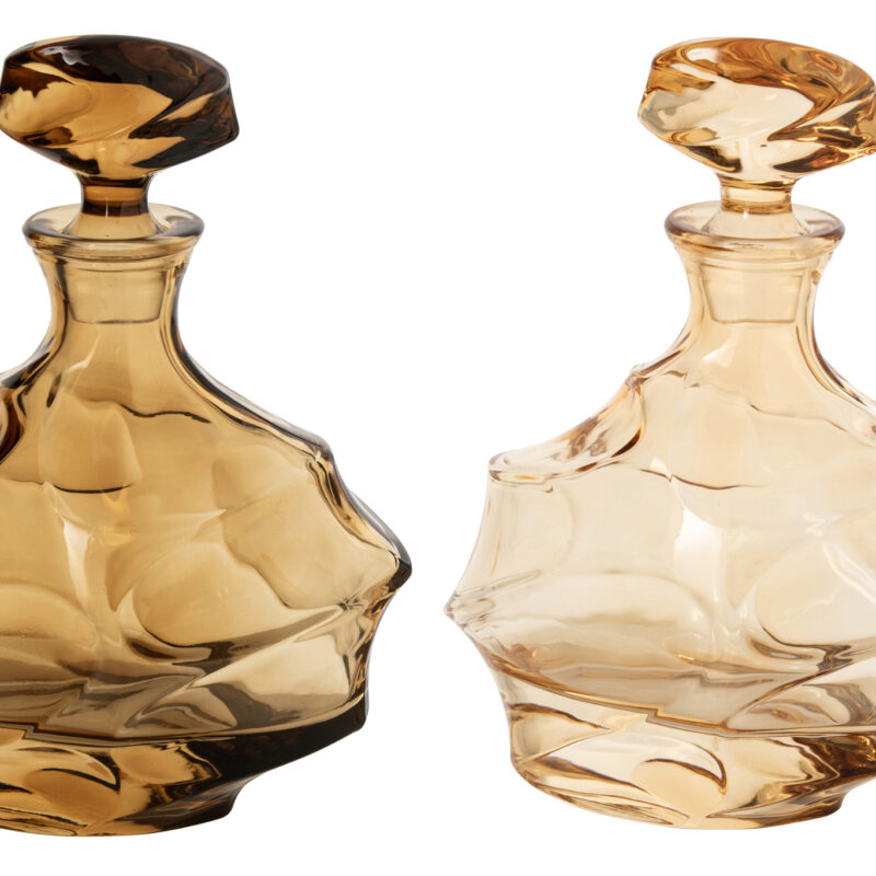 Karaffen Set mit goldenem Rand