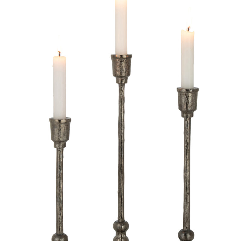 Dreiteiliges Kerzenhalter Set