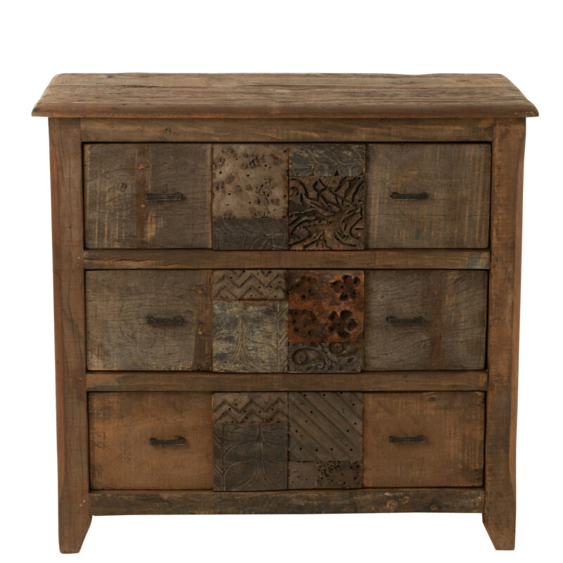 Vintage-Sideboard Braun