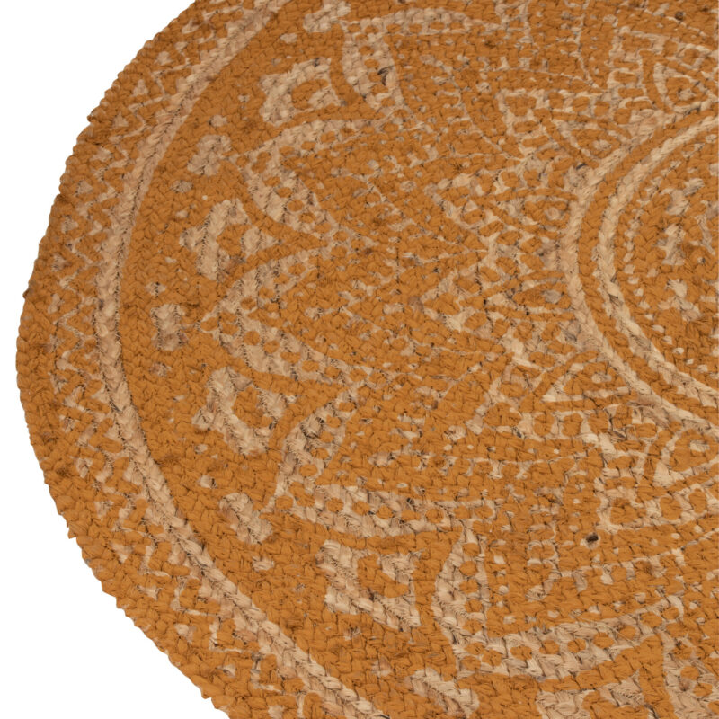 Runder Mandala-Teppich