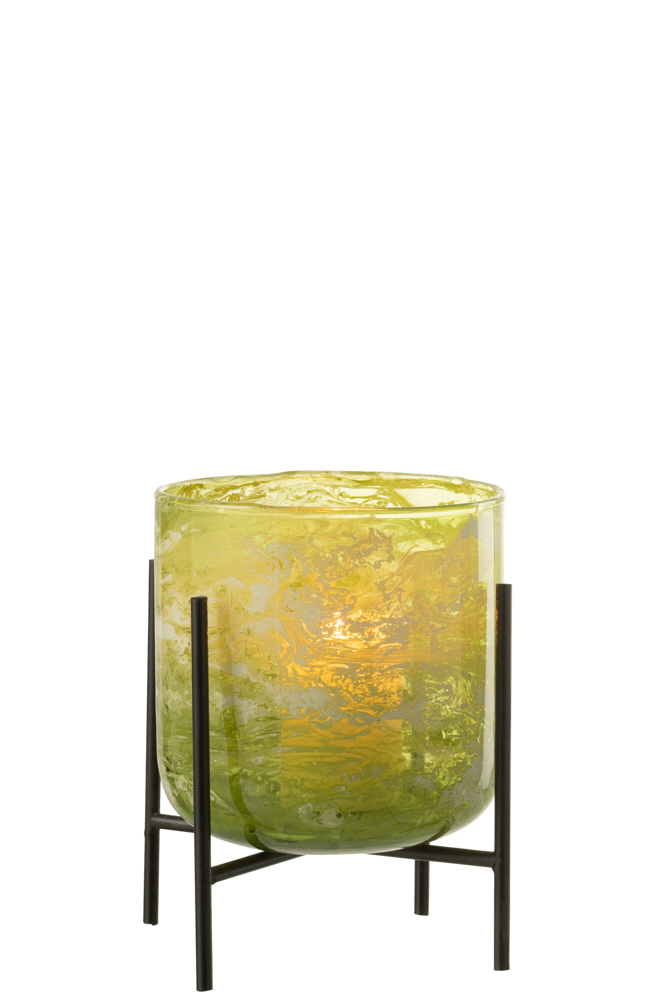 Hurricane Ständer Glas Eisen mittel – Bild 2