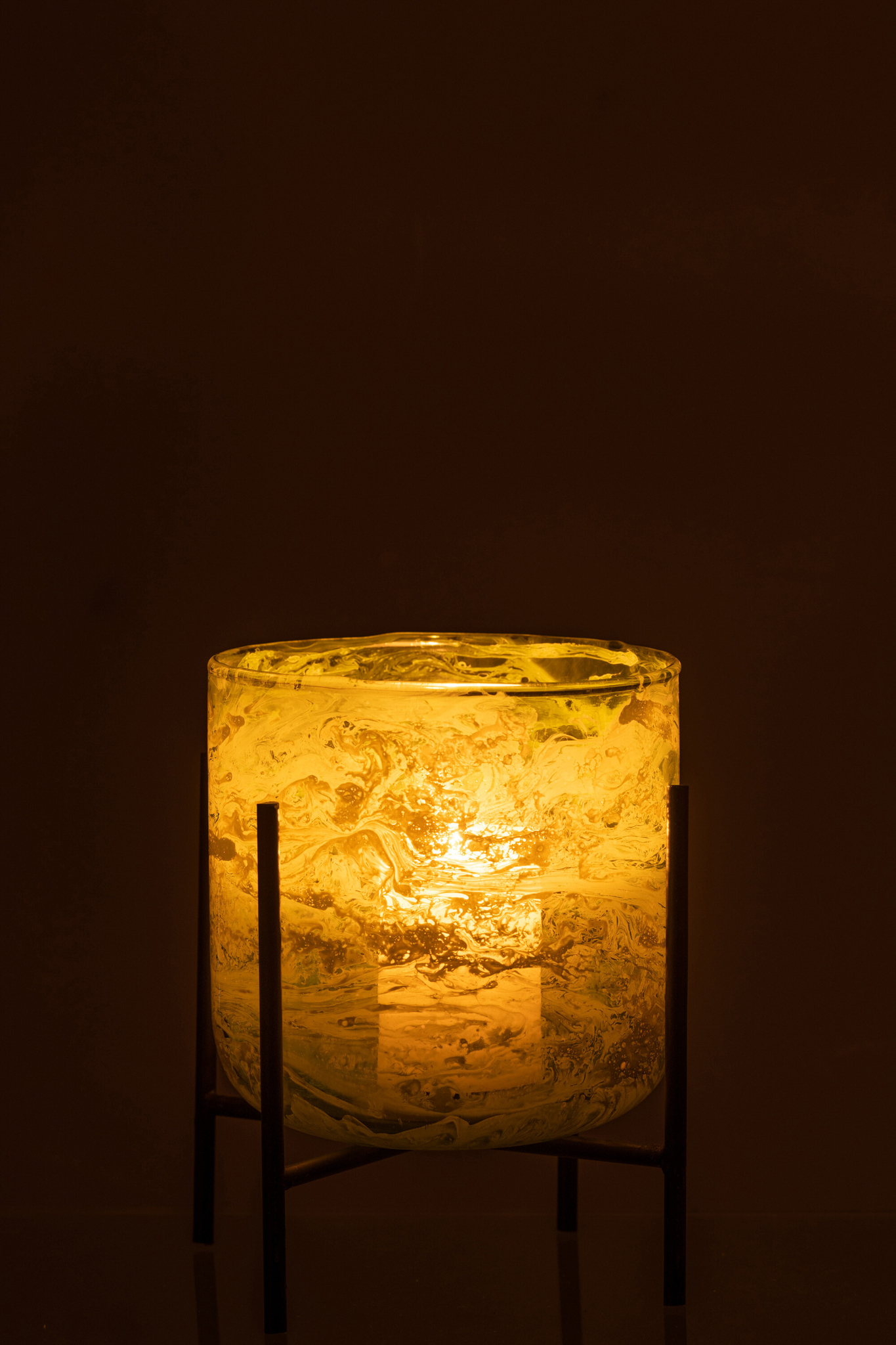 Hurricane Ständer Glas Eisen mittel – Bild 3