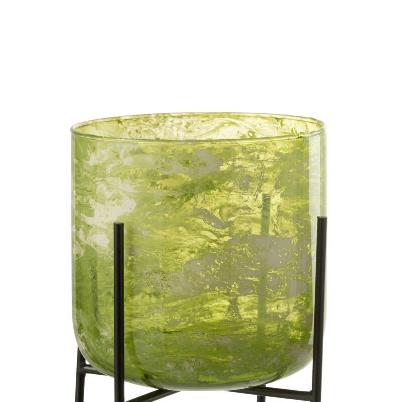 Hurricane Stand Glas Eisen groß