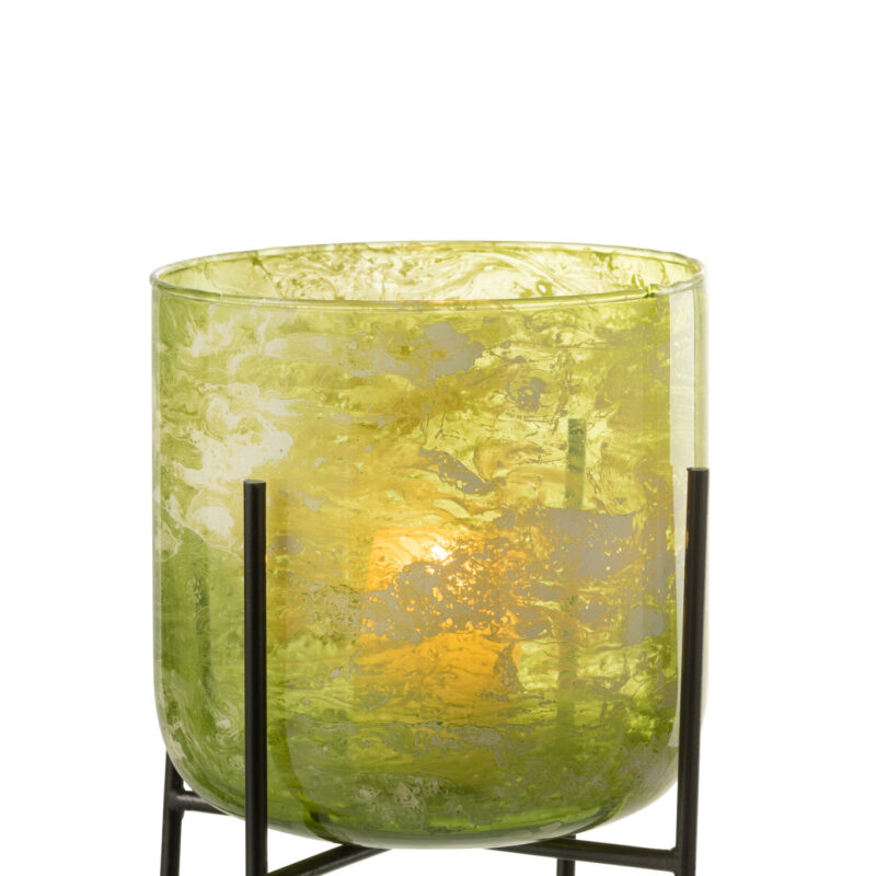 Hurricane Stand Glas Eisen groß