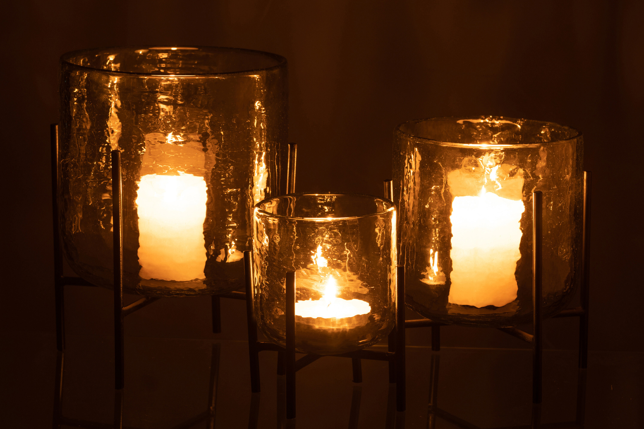 Hurricane Ständer Glas Eisen – Bild 6