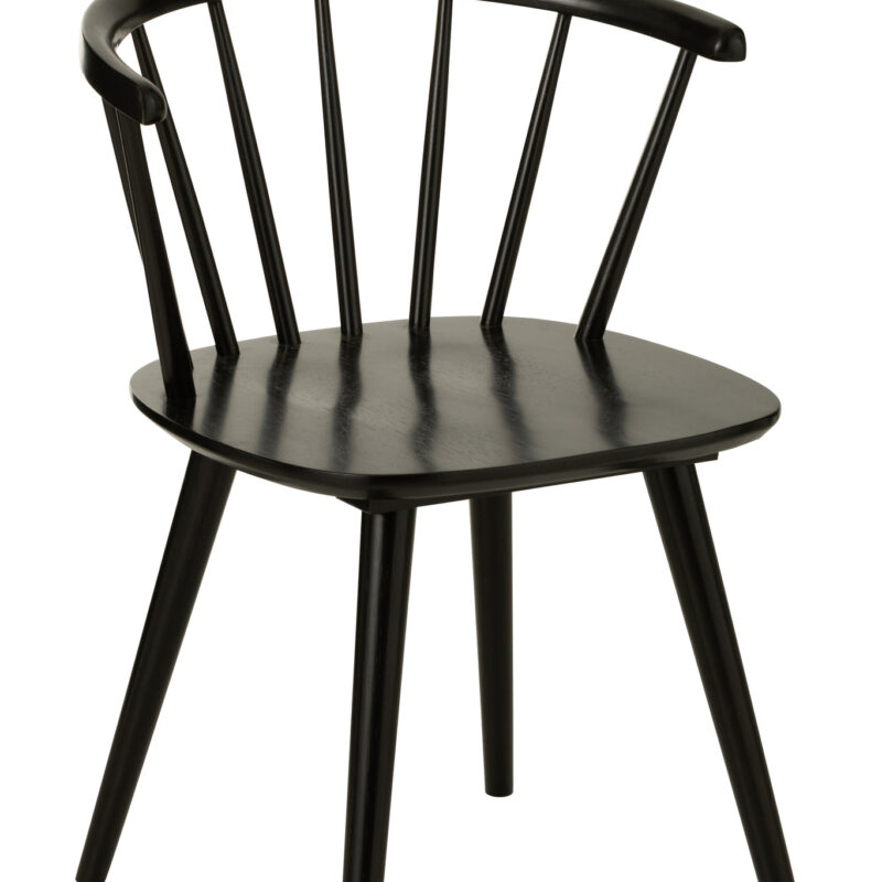 Vintage Holzstuhl aus Kautschukholz