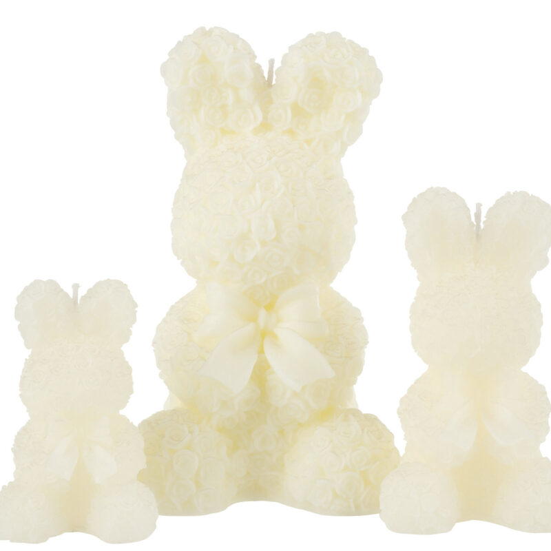 Große weiße Kerze Rabbit