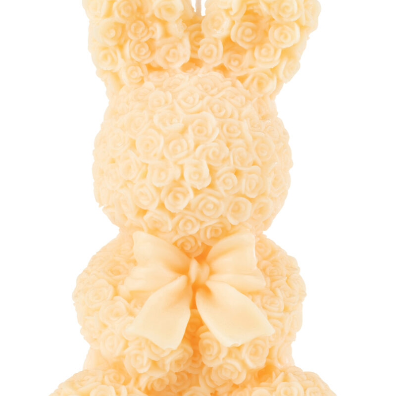 Große Hasenkerze in Hellgelb