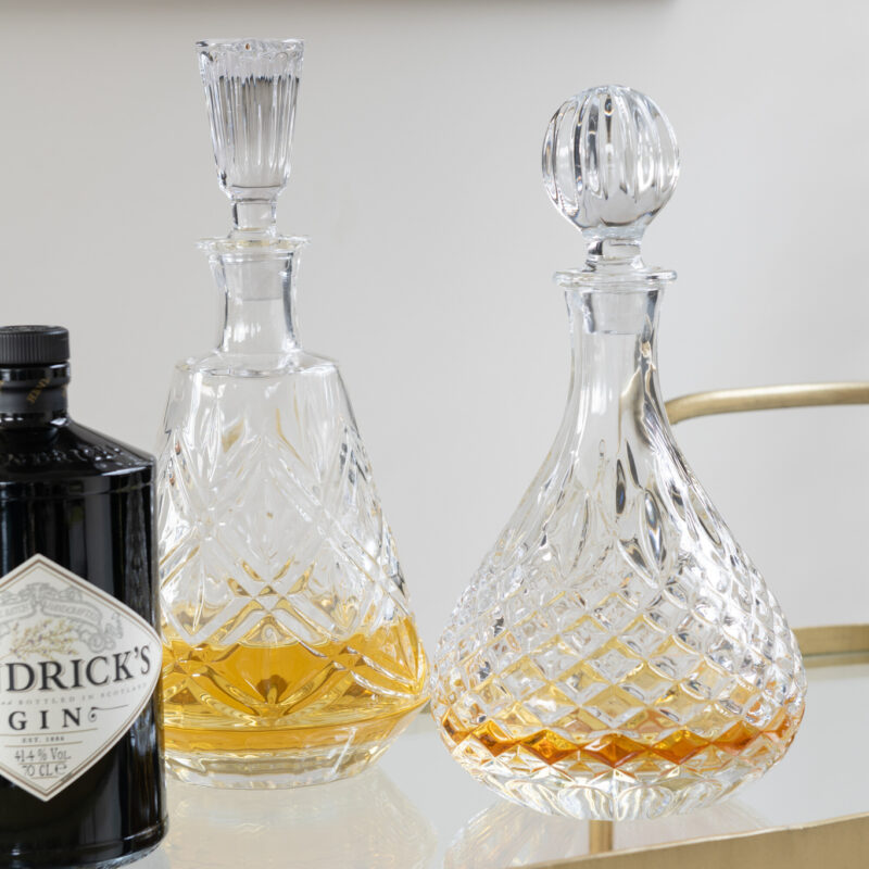 Elegante Glaskaraffe Survey in transparenter Optik