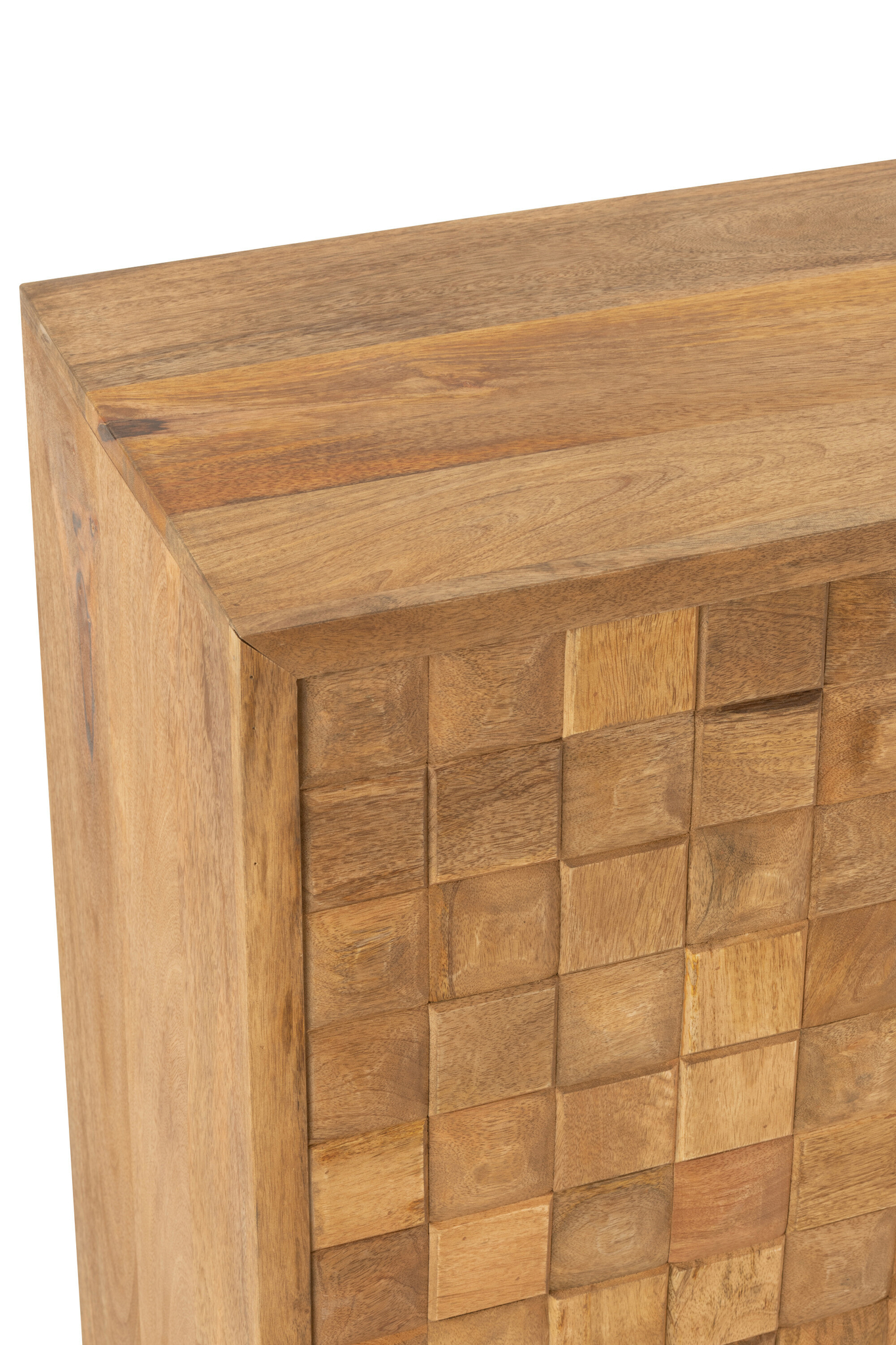 Schrank Nino aus Mangoholz und Metall – Bild 6