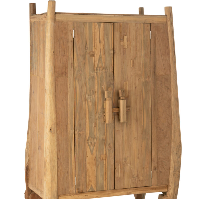 Regal Flintstone aus Teakholz