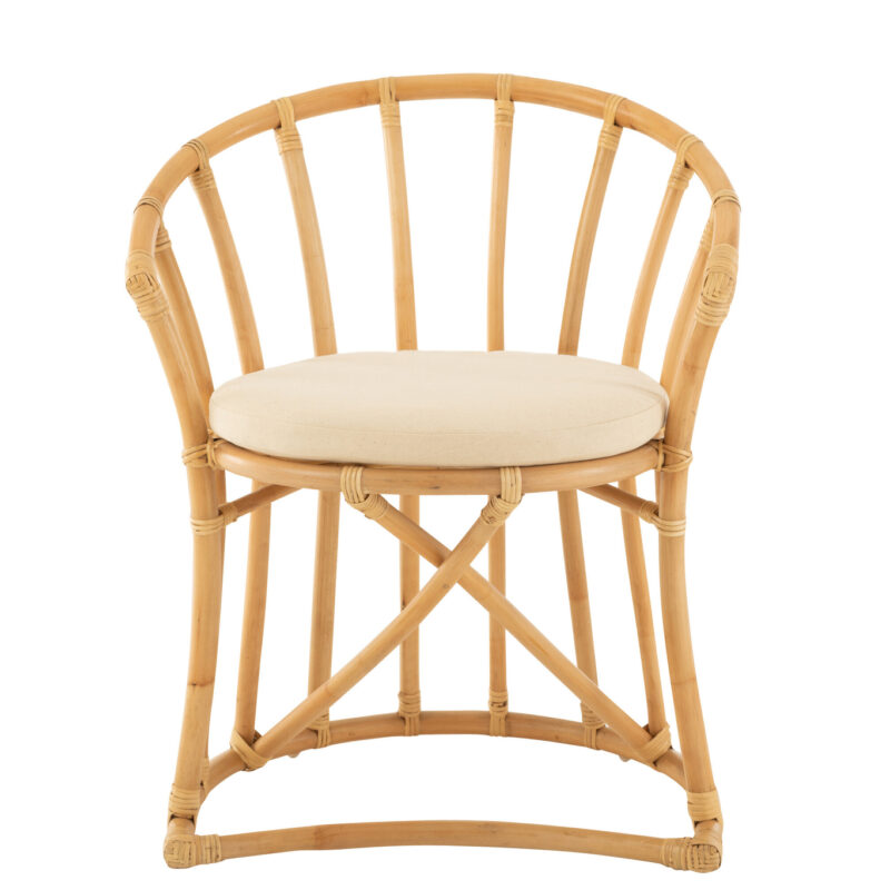 Stuhl mit Sitzkissen