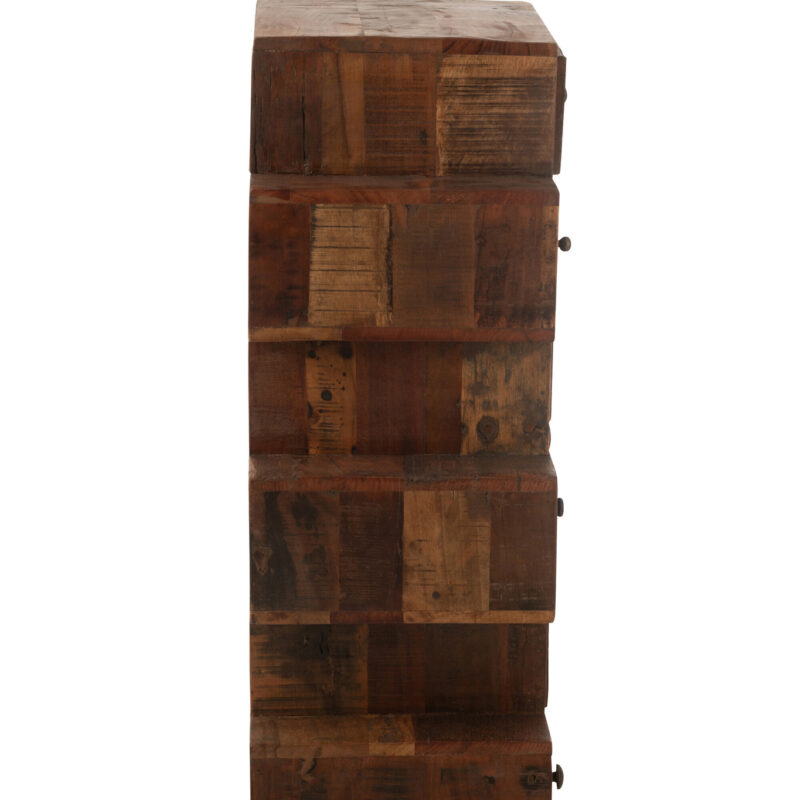 Regal Vinto aus recyceltem Holz