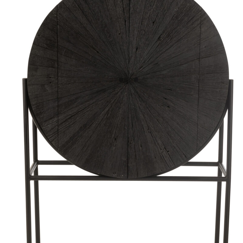 Bar-Schrank Shanil aus Holz und Metall