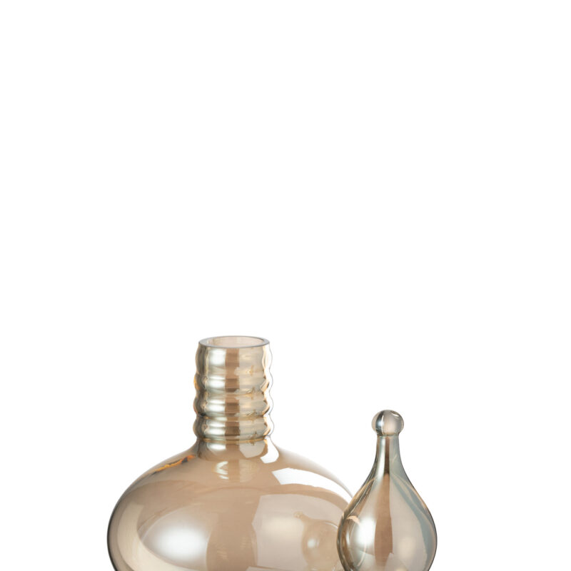 Glasvase Phial Deco Joey beige