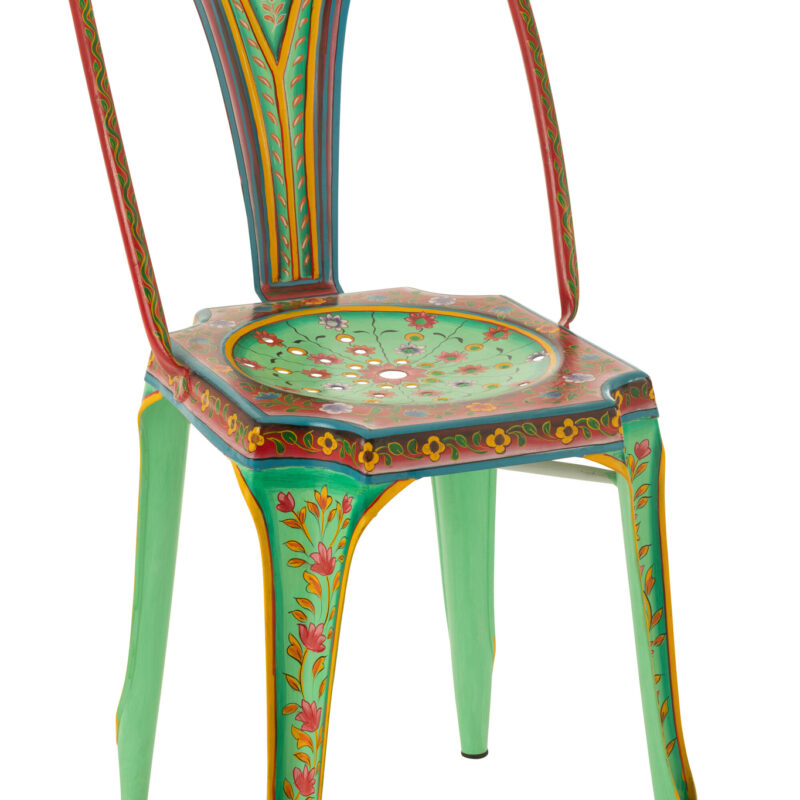 Stuhl Mumbai aus Eisen in Mix Optik