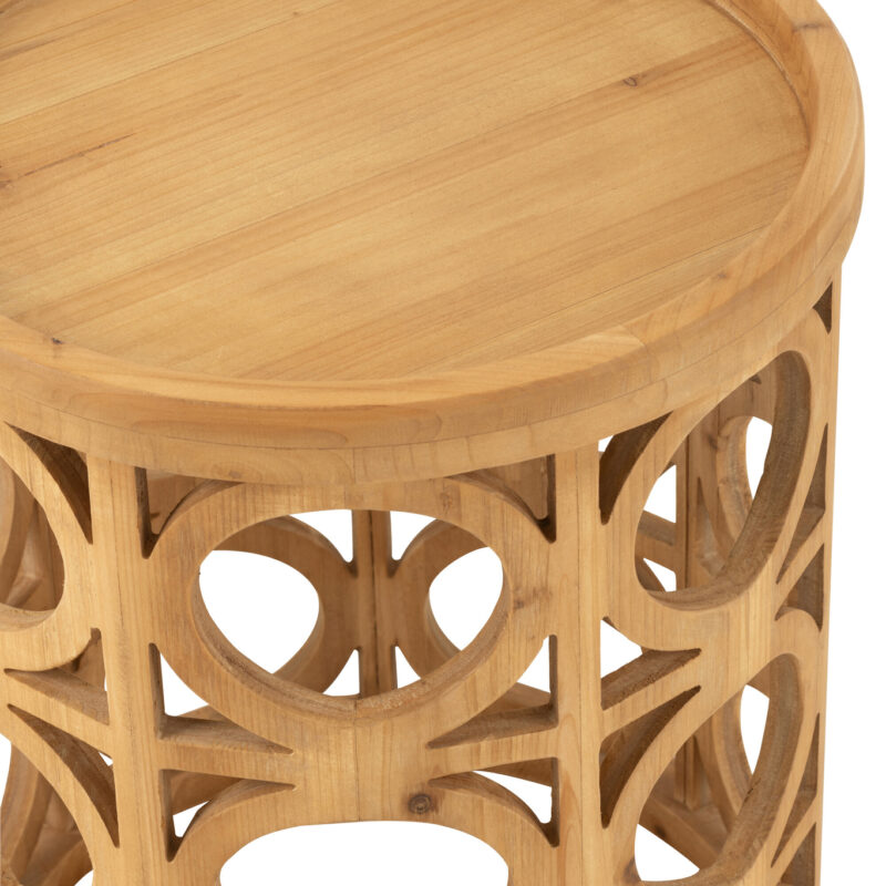 Beistelltisch Schnitzerei