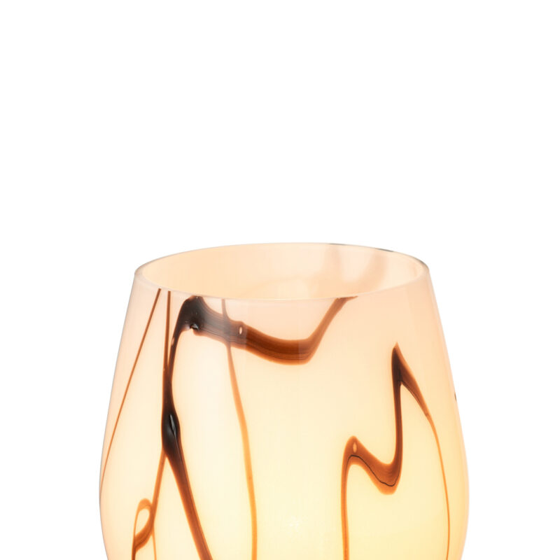 Hurricane Glas Rauch-Effekt weiß