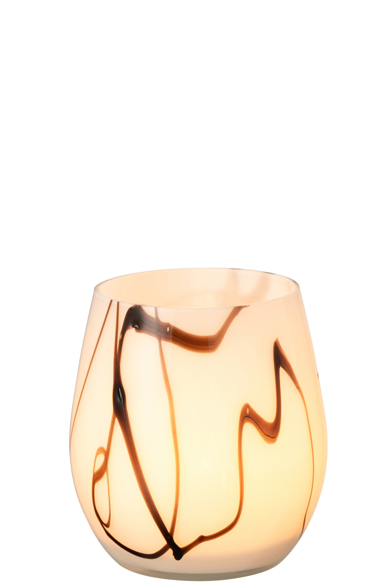 Hurricane Glas Rauch-Effekt weiß – Bild 2