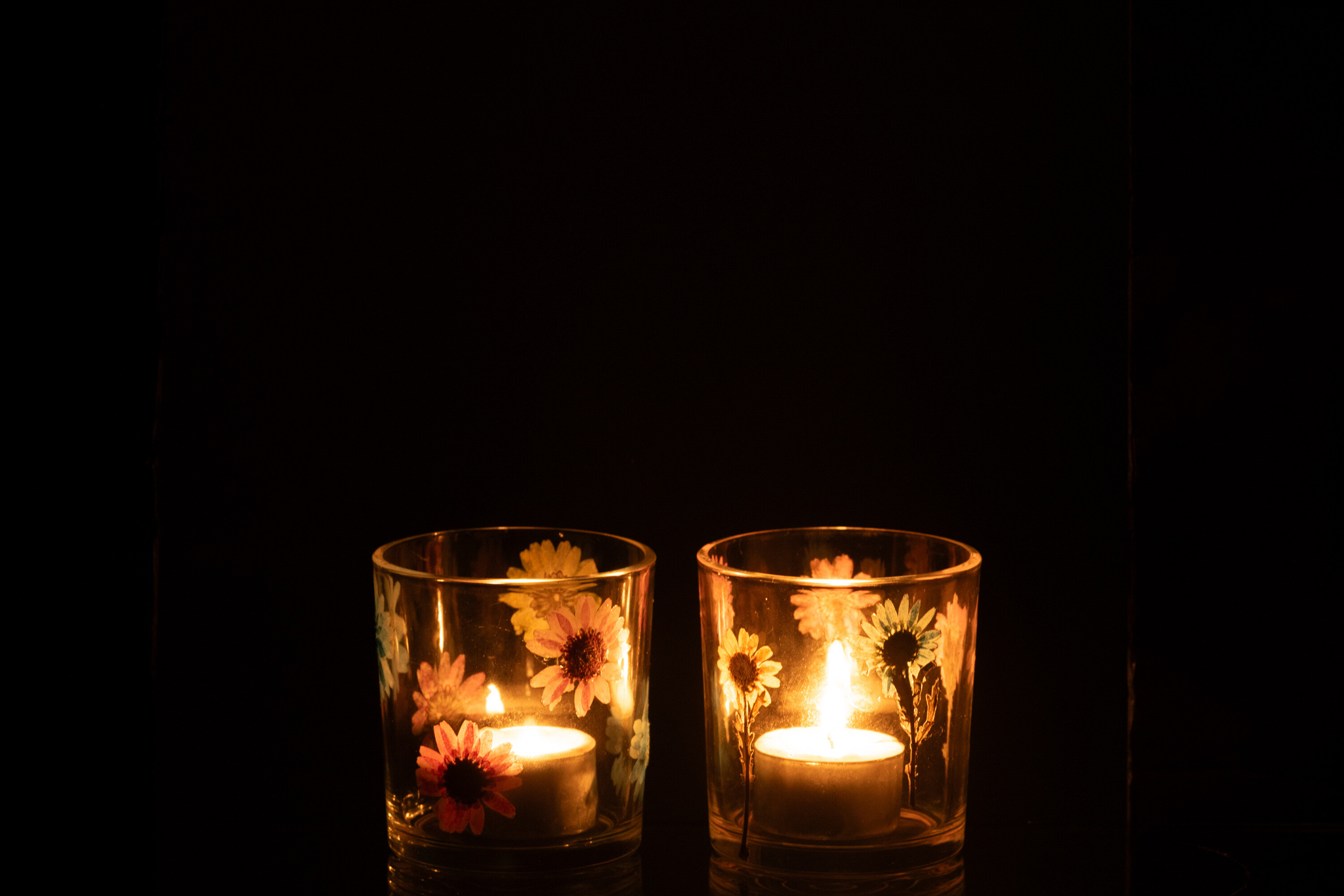 Teelichthalter Posy Glas Set 2-teilig – Bild 3