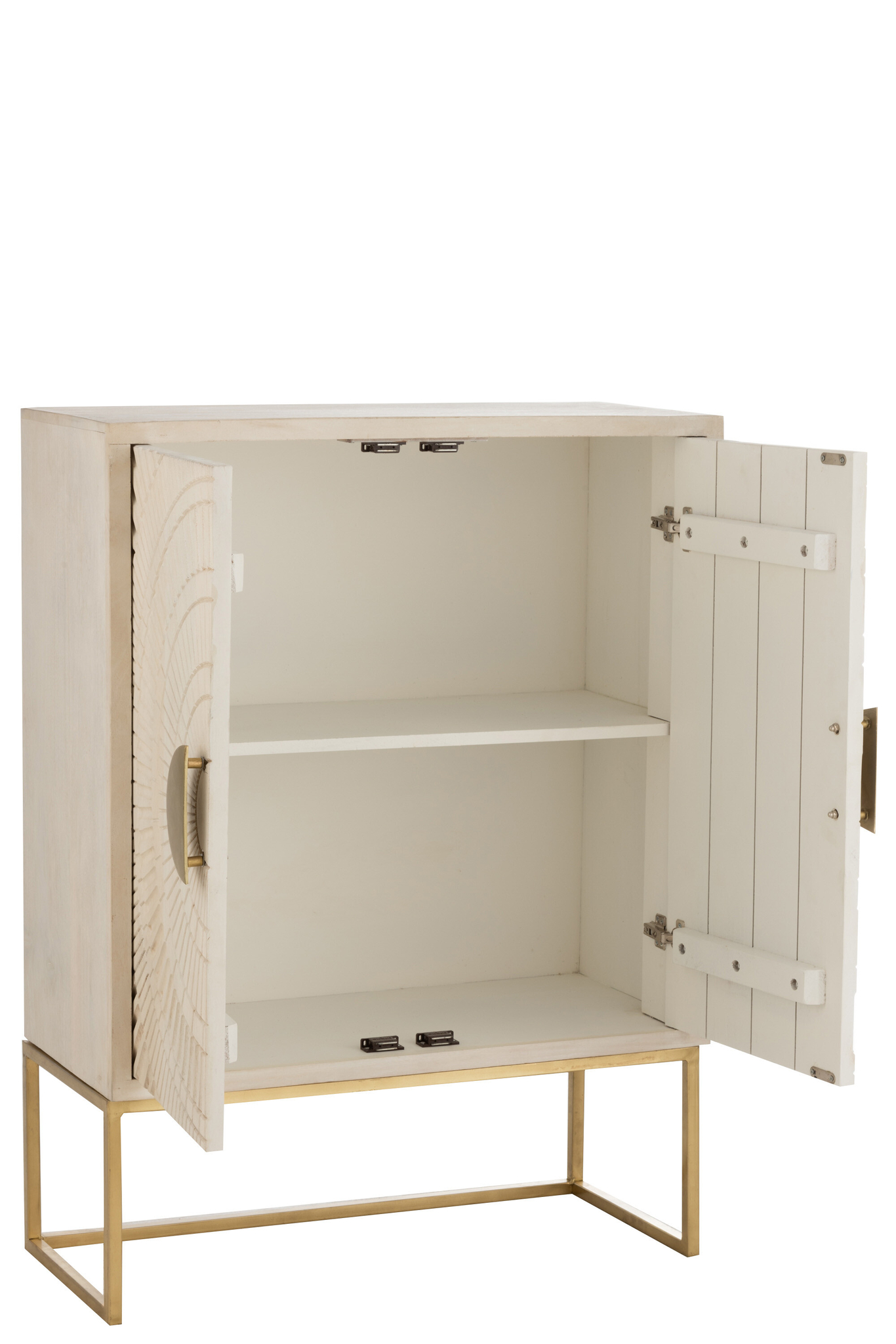 Schrank Rana aus Mangoholz und Metall – Bild 2