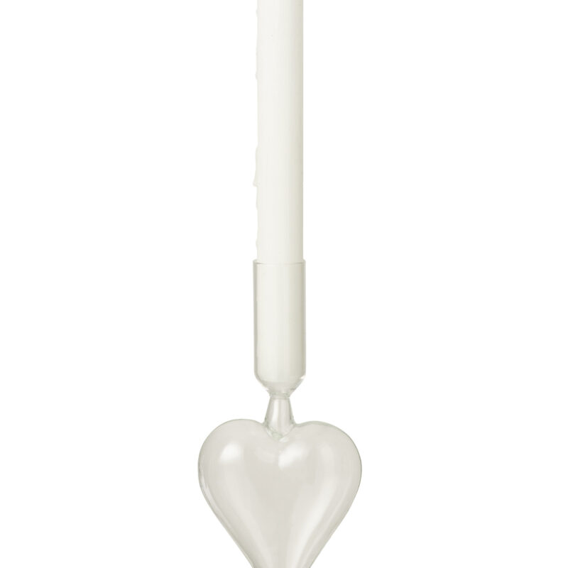 Herzförmiger Kerzenhalter