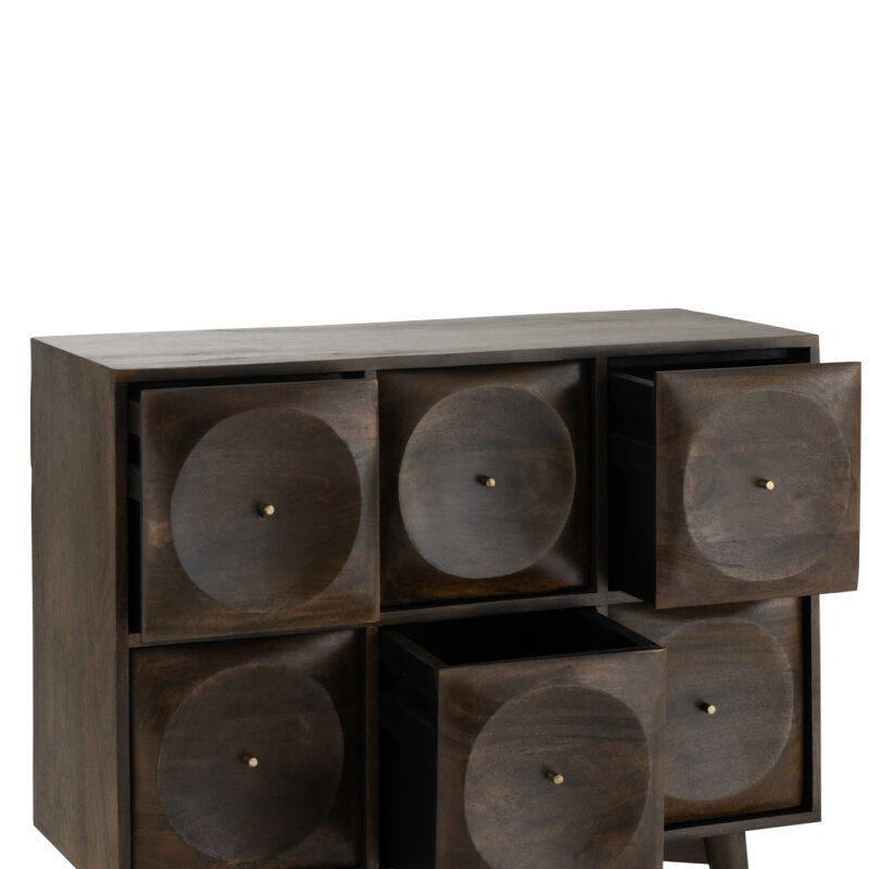 Kommode Circle aus Mangoholz