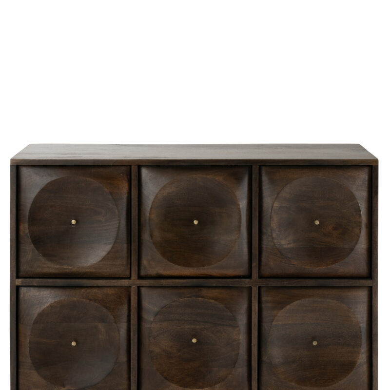 Kommode Circle aus Mangoholz