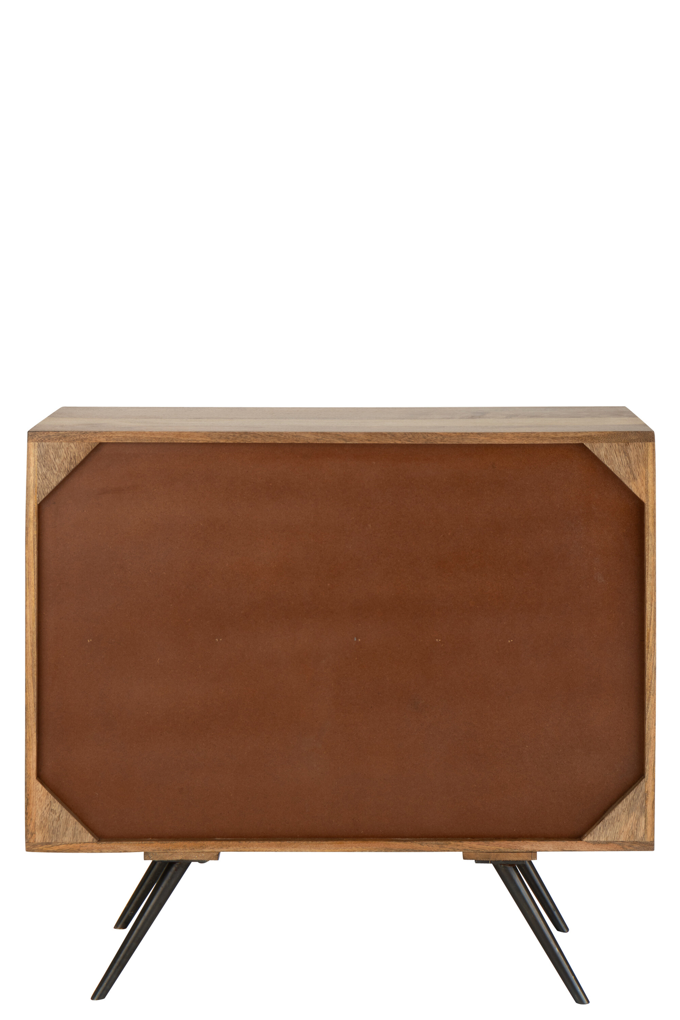 Schrank aus Mangoholz mit Faden Optik – Bild 6