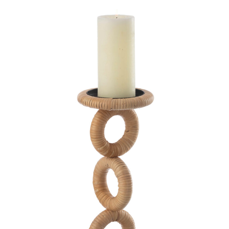 Kerzenhalter Ring klein Naturmaterialien