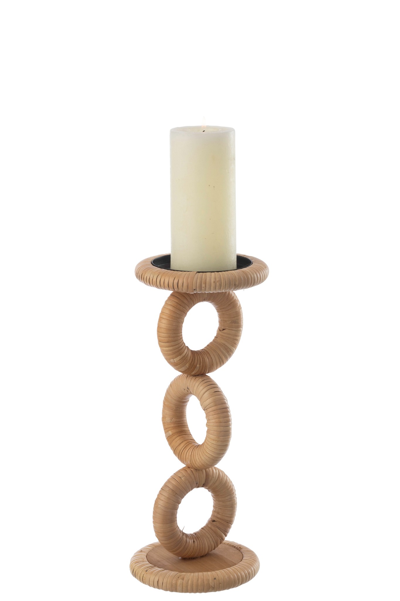Kerzenhalter Ring klein Naturmaterialien