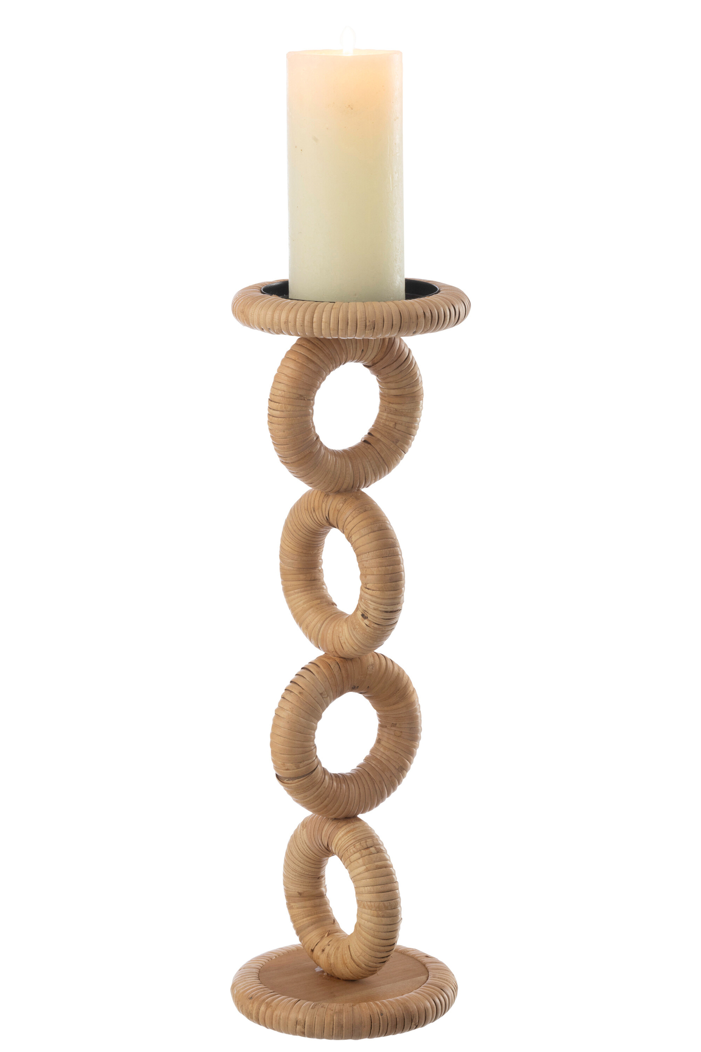 Kerzenhalter Ring groß Naturmaterialien