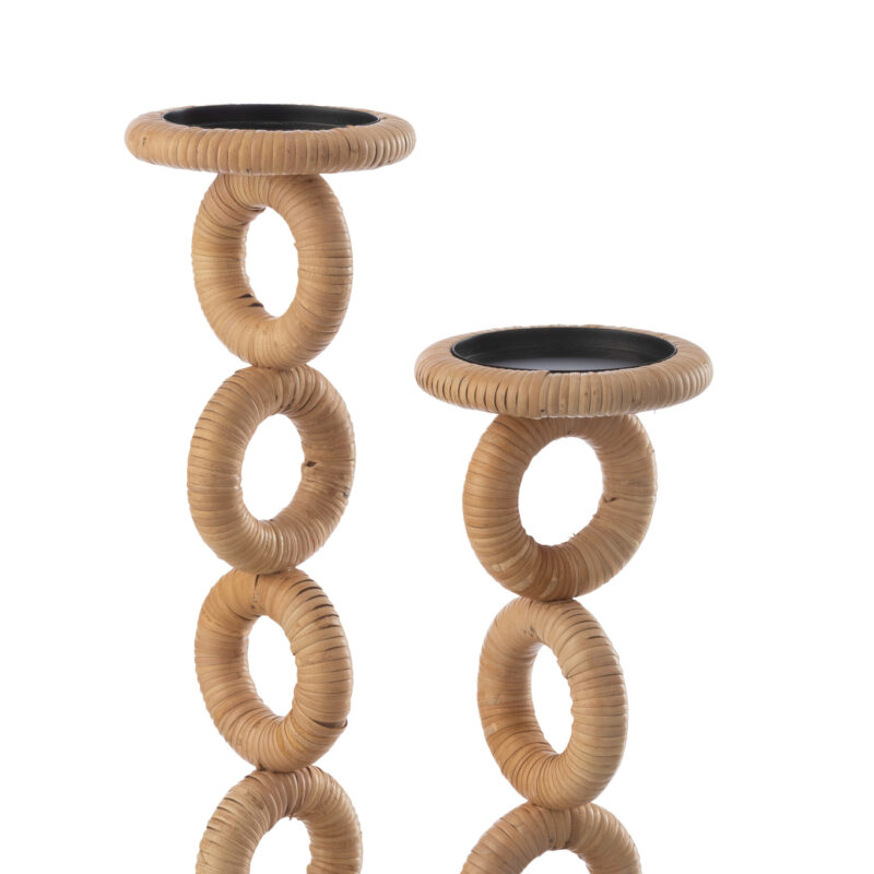 Kerzenhalter Ring groß Naturmaterialien