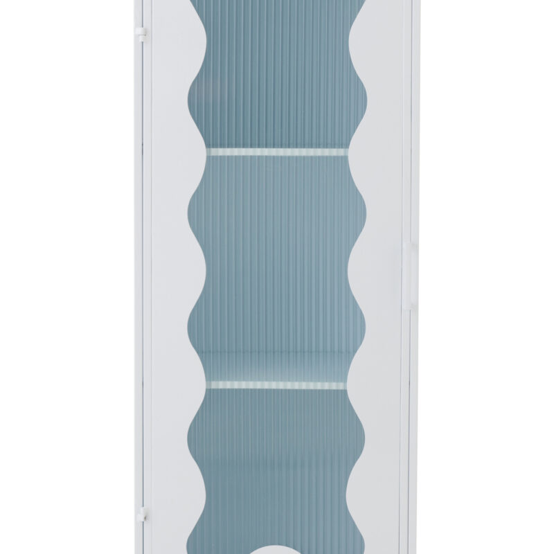 Schrank Waves aus Glas und Eisen