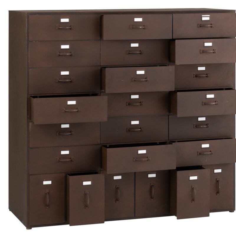 Schrank Bade aus Eisen