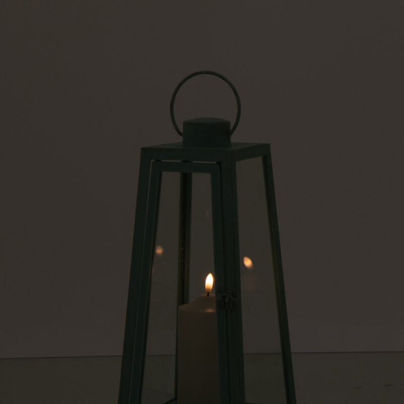 Laterne mit LED Kerze