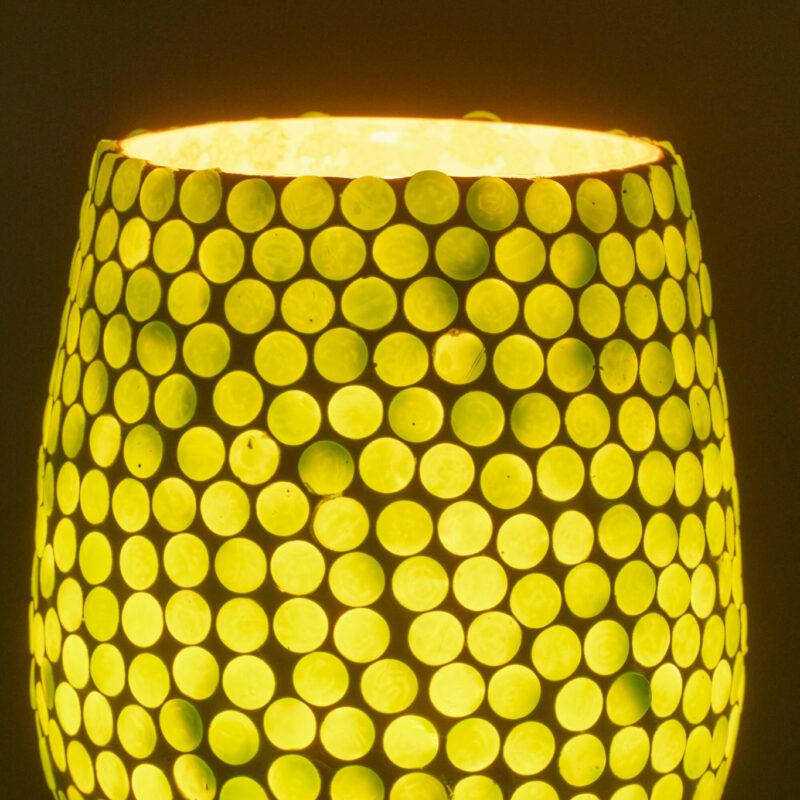 Kerzenhalter Mosaikglas groß