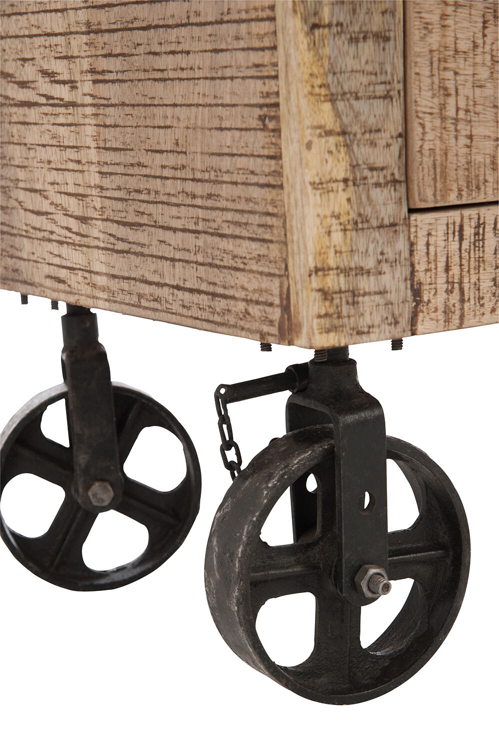 Kommode mit 20 Schubladen aus Mangoholz – Bild 9