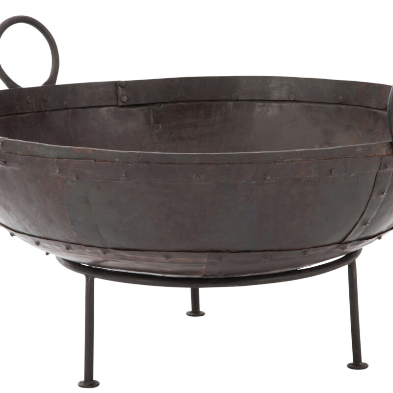 Runde Feuerstelle Braun