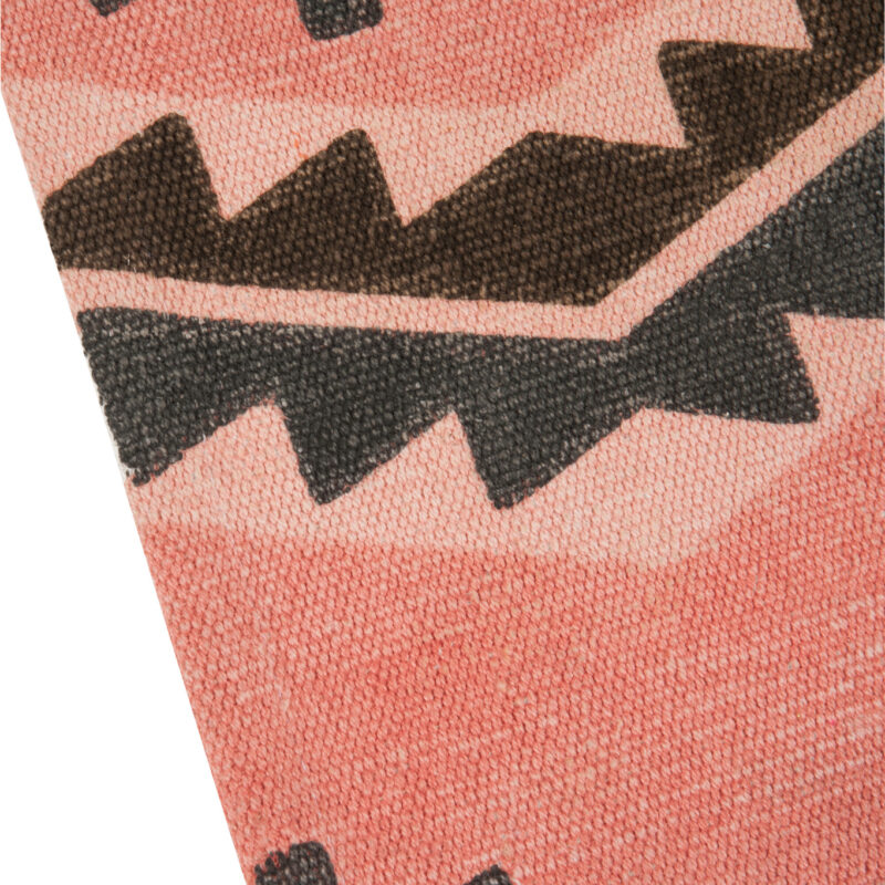 Teppich Ethnic in Rosa und Grau