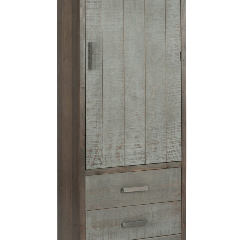 Schrank mit 1 Tür und 3 Schubladen