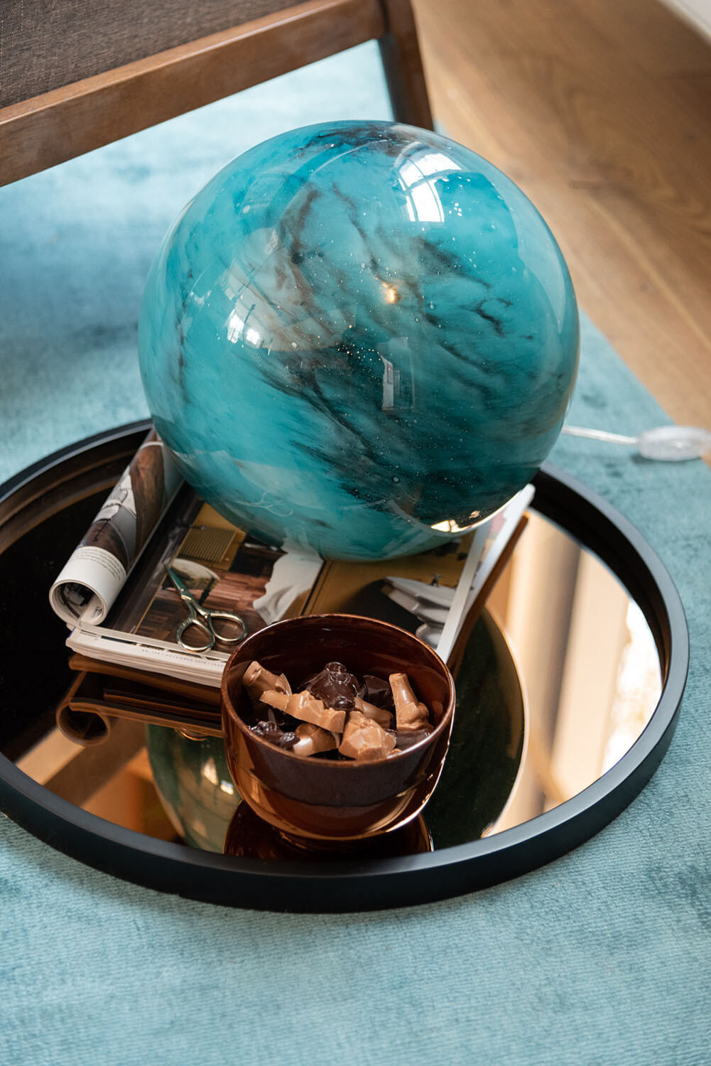 Keramikschalen 3er-Set braun – Bild 4